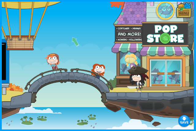 Create a poptropica character