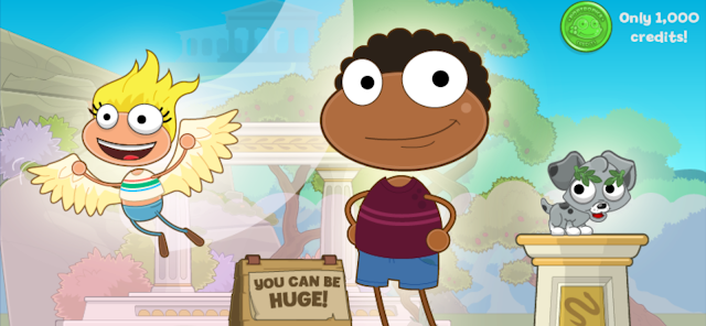 Exclusive Mythology Island Items and Quippy! | poptropica